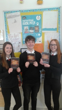 Nicole (again) Connor and Eilidh Highly Commended Book Trai
